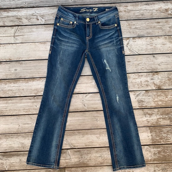 7 for All Mankind Women’s Slim Bootcut Jeans, 12 - Picture 2 of 7